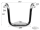7/8" black Drag Bar 40" no dimples (DE)