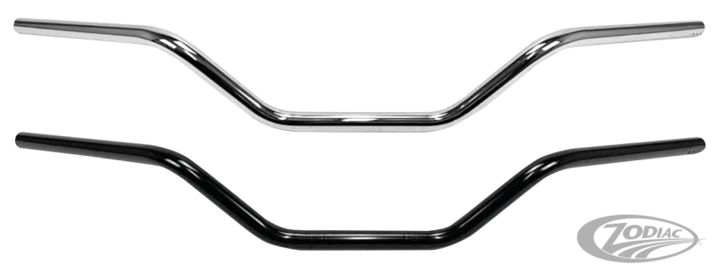 7/8" Handlebar Flat track BLK no dimpled (DE)
