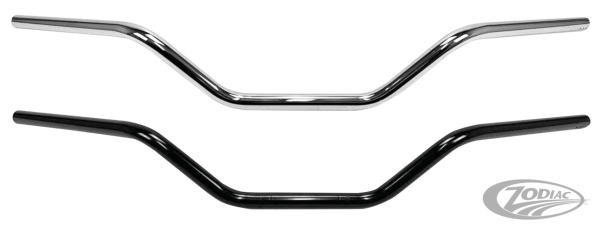 7/8" Handlebar Flat track BLK no dimpled (DE)
