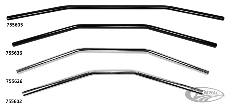 7/8" chrome Drag Bar 36" no dimples (DE)