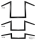 1" Handlebars Square 7" BLK dimpled (DE)