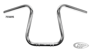 1" Handlebars Bobber One BLK no dimple (DE)