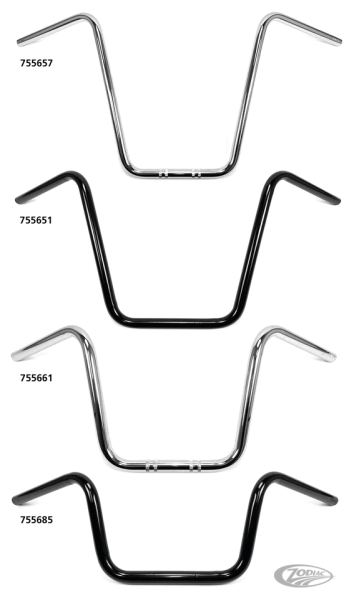 1" Handlebars Ape Hanger 24" CHR (DE)