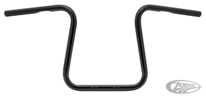 1" Handlebars Organic BLK dimpled