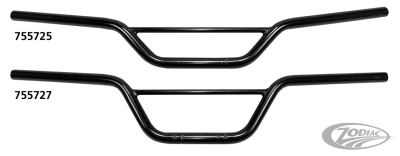 1" Handlebars Scrambler 6" BLK (DE)