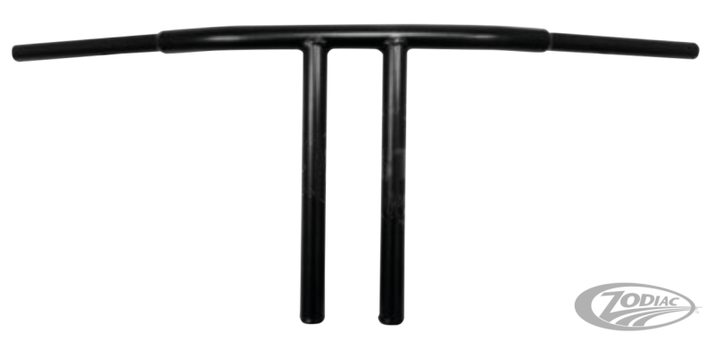 Fat T-bar Club Style 12" BLK TBW (DE)