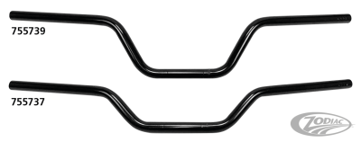 1" Handlebars Street Track 4" BLK no dmp (DE)