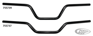 1" Handlebars Street Track 6" BLK dimple
