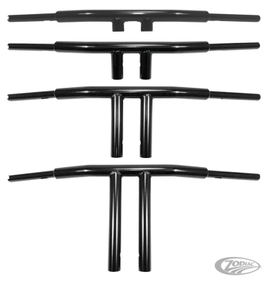 1.5" Chonky T-Bar Club Style 12" Black (DE)