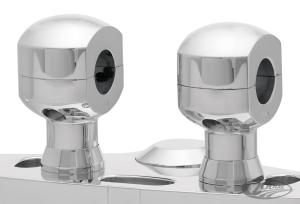 2" Risers for 1" Handlebars Polished