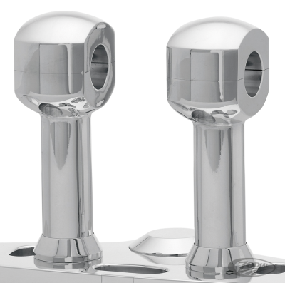4" Risers for 1-1/4" Handlebars Pol. (DE)