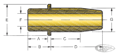 KPMI Valveguide 45ci flathead IN/EX std (DE)