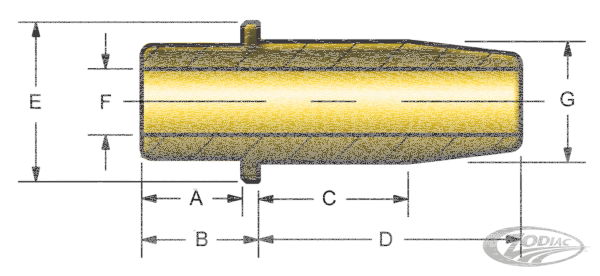 KPMI Valveguide 74/80 flathead IN/EX+001 (DE)