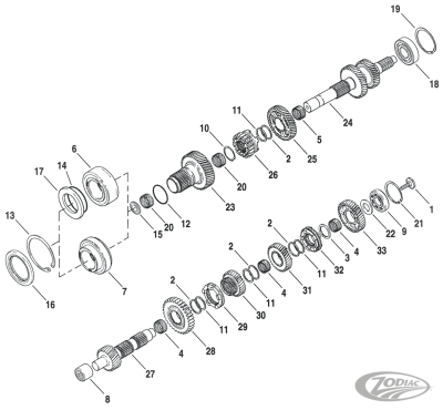 SPACER, TRANSMISSION XL06-22 (DE)