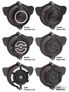 RSD BLUNT AIR CLEANER SPLIT BT93-17