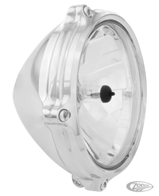 RSD HEADLIGHT 5.75" VINTAGE 3/4" MOUNT, (DE)