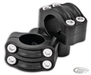 RSD NOSTALGIA RISERS 4-BOLT 1" BLACK OPS