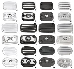 RSD M/C CAP FR NOSTALGIA XL96-03,FXST+FX