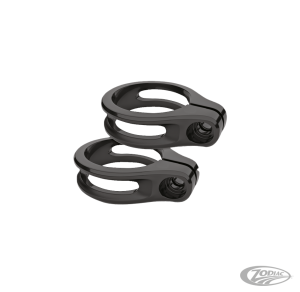 RSD TURN SIGNAL FORK MOUNT 49mm FORK Blk