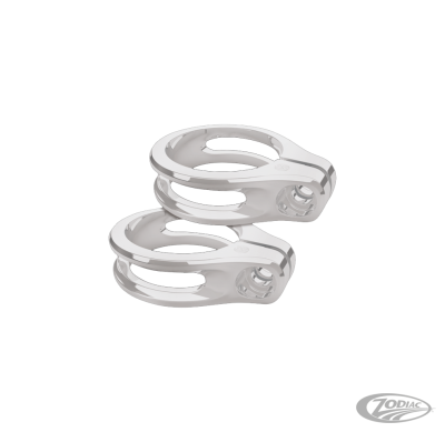 RSD TURN SIGNAL FORK MOUNT 49mm FORK Chr