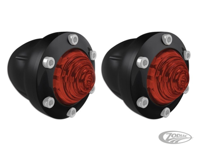 RSD TURN SIGNALS REAR TRACKER RED Blk (DE)
