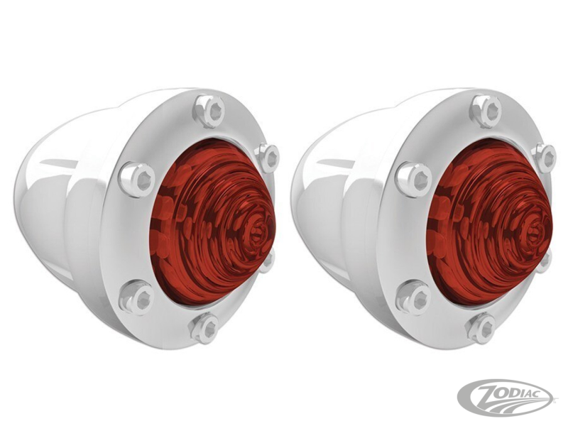 RSD TURN SIGNALS REAR TRACKER RED Chr (DE)