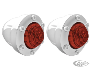 RSD TURN SIGNALS REAR TRACKER RED Chr