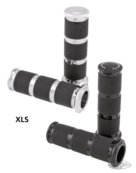 HANDLE GRIP SET, PM XLS TBW chrome (DE)