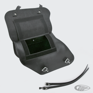 Texas Leather Dyna sidebag left