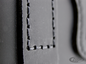 Texas Leather V-Rod black leather bag (DE)