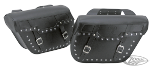 Texas Leather saddlebags 10L, studded (DE)