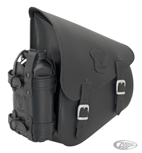 Texas Leather Oil bottle holder (1L) Blk (DE)