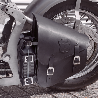 T-Lthr F*ST84-Up 5.5l bag w/oilcan hldr (DE)