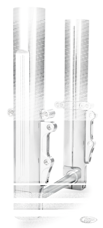 LOWER LEG ASSY FLH/T08-13 Chr dual disk (DE)
