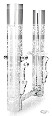 LOWER LEG ASSY FLH/T08-13 Chr dual disk (DE)