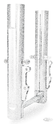 LOWER LEG ASSY FLH/T08-13 Chr single dsk (DE)