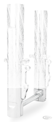 LOWER LEG ASSY FLH/T14-UP Chr dual disk (DE)