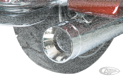 Kerker Stout Slip ons FLH/T17-UP Chrome (DE)