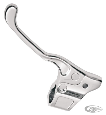 PM Clutch lever assembly chrome 07-up (DE)