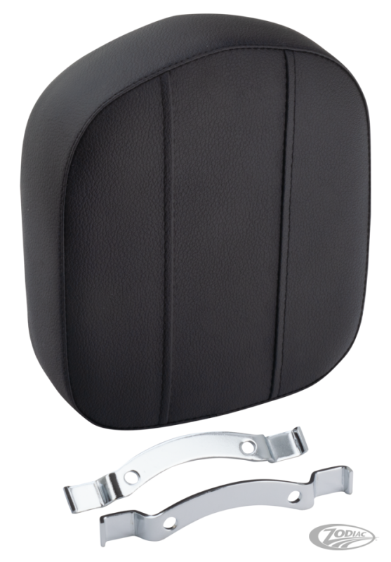 Pointed sissy bar pad, W=7.5" H=9" (DE)