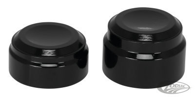 Rear Axle Covers Smooth Black ST18-Up (DE)
