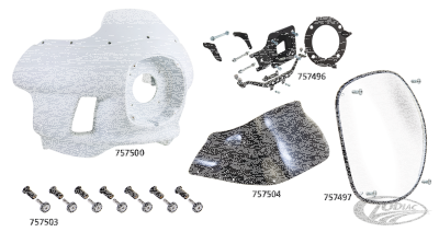 FXRP Fairing Bracket Kit adjustable ME18 (DE)