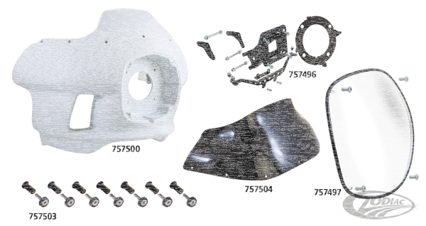 FXRP Fairing Clear light shield (DE)