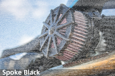 A/C SPOKE Blk 110ST16-17 (DE)