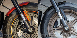 RH21-UP Sportster S front fender steel