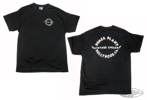 P16 STAPLE VINTAGE CYCLES TEE BLK S