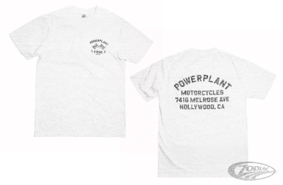 GARAGE TEE WHITE M (DE)