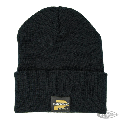 DAILY BEANIE BLK with BLK LABEL (DE)