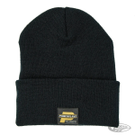 DAILY BEANIE BLK with BLK LABEL