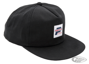 DAILY SNAPBACK BLK with WHITE LABEL (DE)